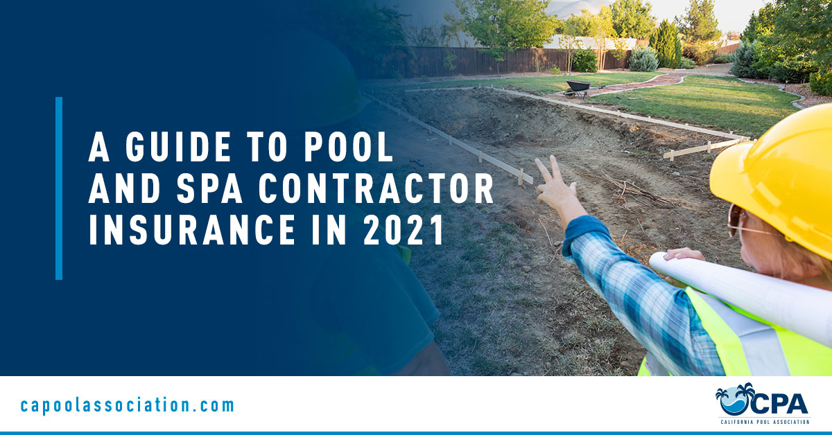 Pool Workers - Banner Image for A Guide to Pool and Spa Contractor Insurance in 2021 Blog
